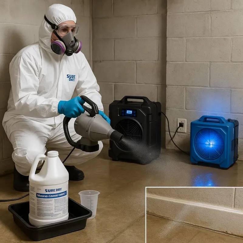 Sanitization and Odor Removal process in Lewisburg, TN